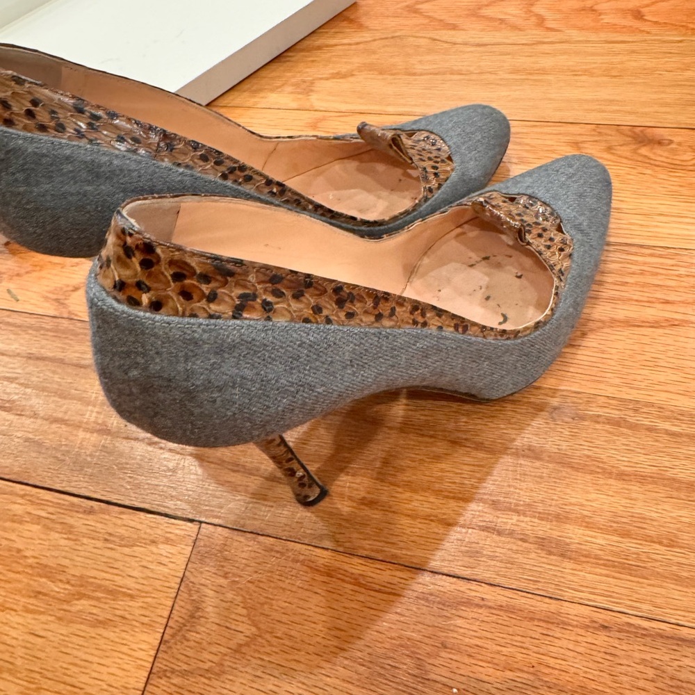 Manolo Blahnik - Fokionas Putre105Bag Flanel 04 size 39